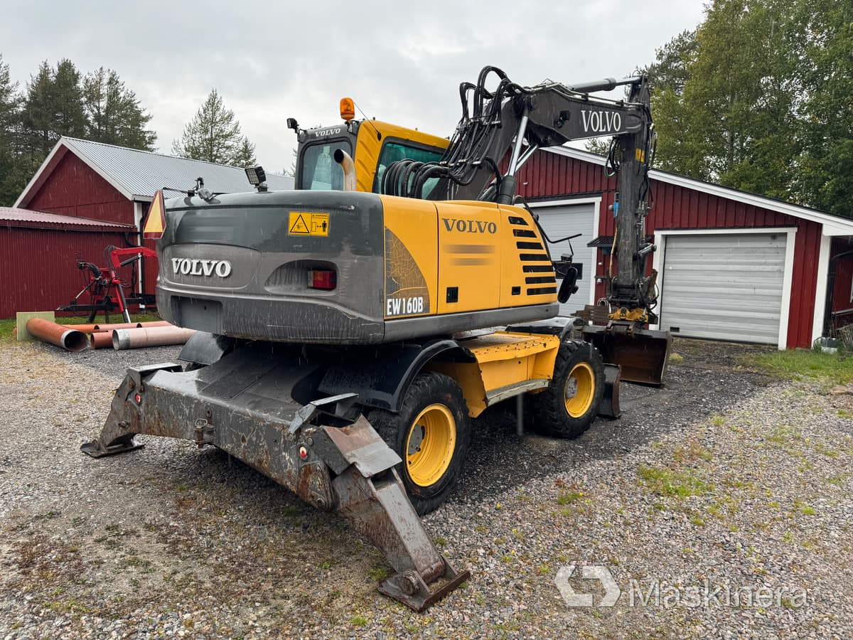 Hjulgrävare Volvo EW160B med tillbehör - Excavadora de cadenas: foto 5 Hjulgrävare Volvo EW160B med tillbehör - Excavadora de cadenas: foto 5