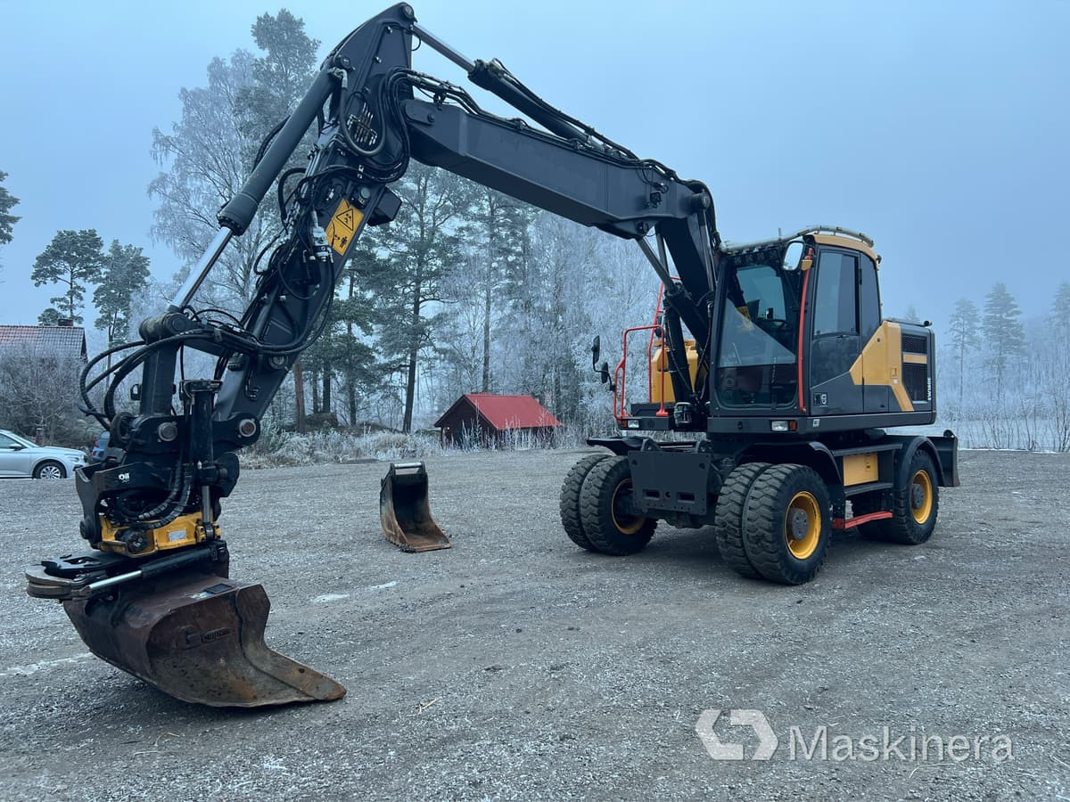 Hjulgrävare Volvo EW160E - Excavadora de cadenas: foto 1 Hjulgrävare Volvo EW160E - Excavadora de cadenas: foto 1