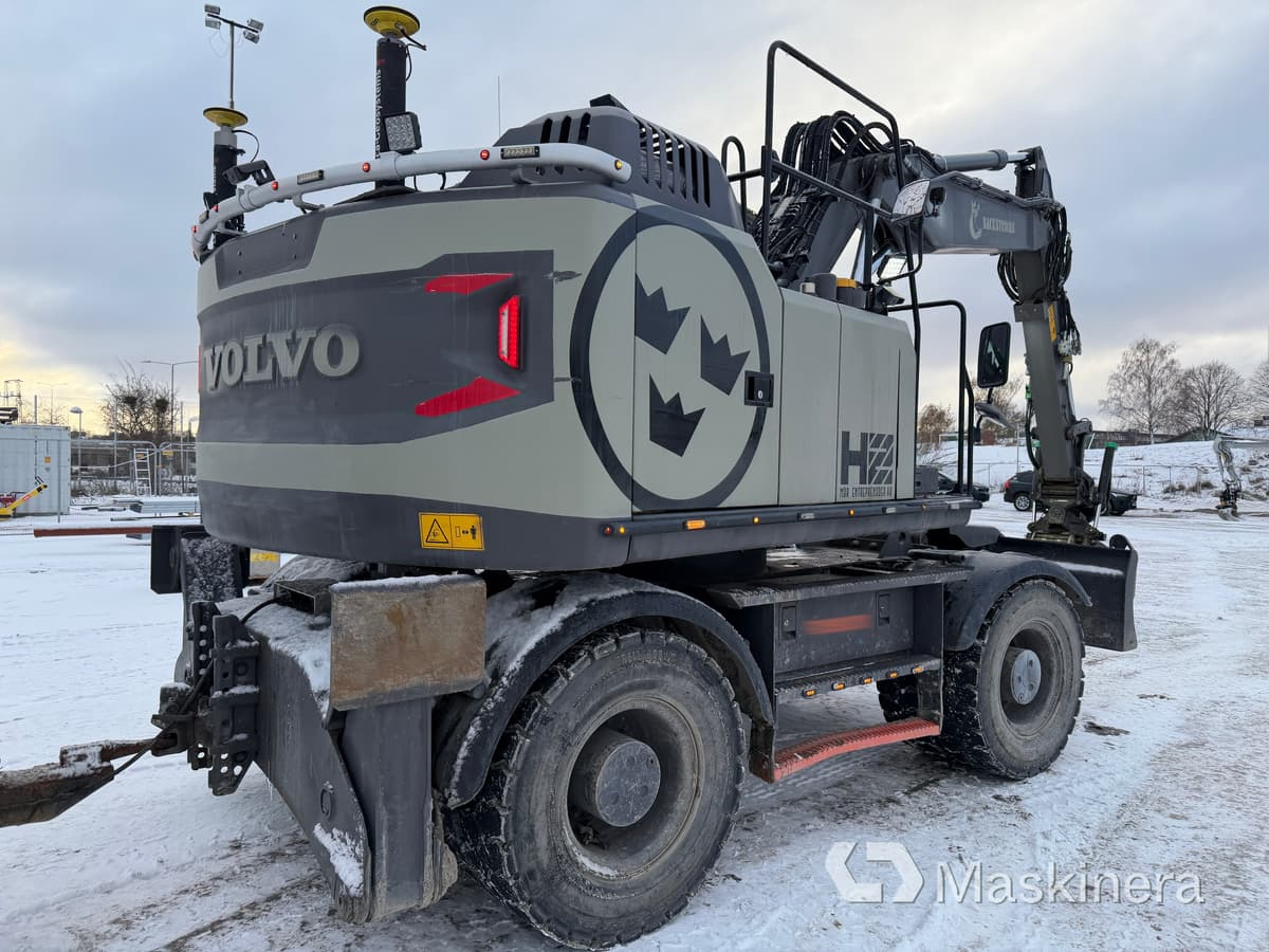 Hjulgrävare Volvo EW160E med tillbehör - Excavadora de cadenas: foto 5 Hjulgrävare Volvo EW160E med tillbehör - Excavadora de cadenas: foto 5