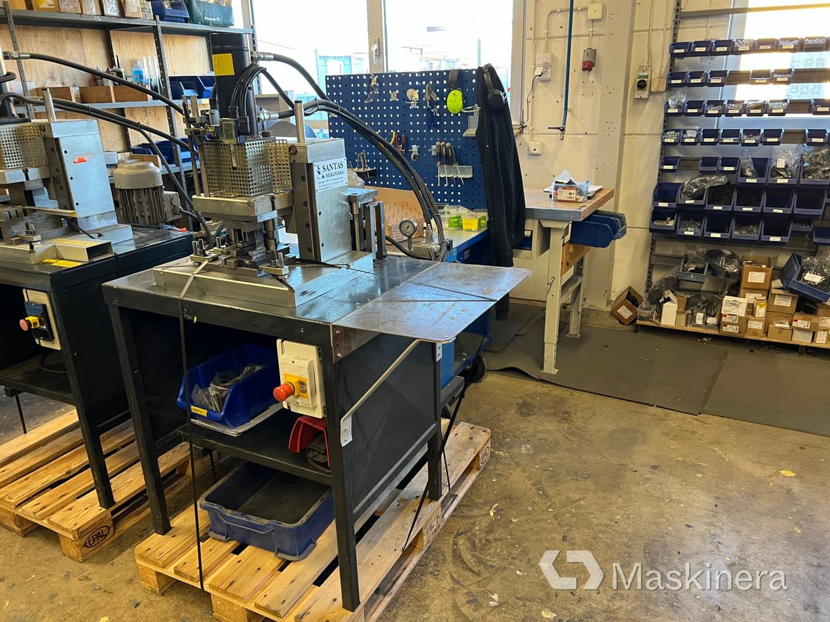 Hydraulisk press Santas Mekaniska DS88 - Prensa plegadora: foto 2 Hydraulisk press Santas Mekaniska DS88 - Prensa plegadora: foto 2