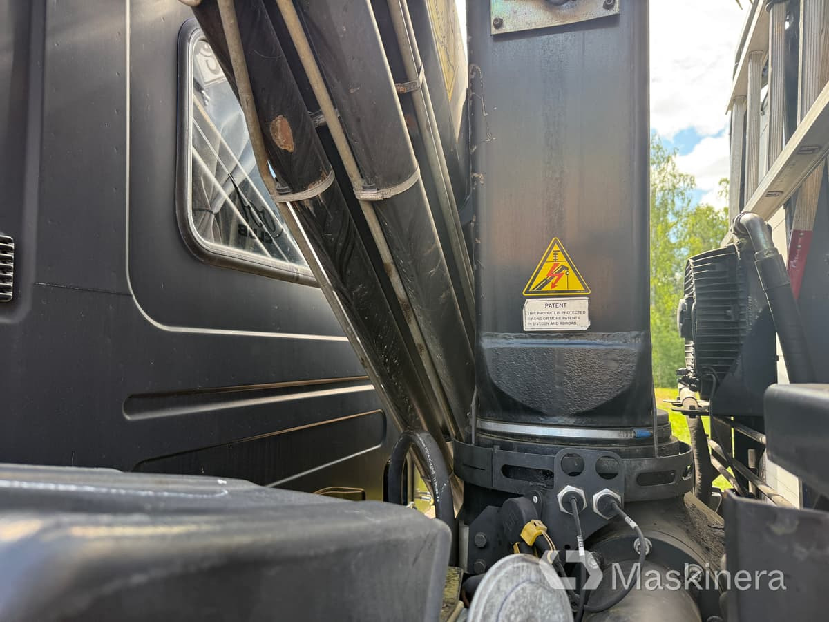 Camión caja abierta, Camión grúa Kranbil Scania 114G: foto 20