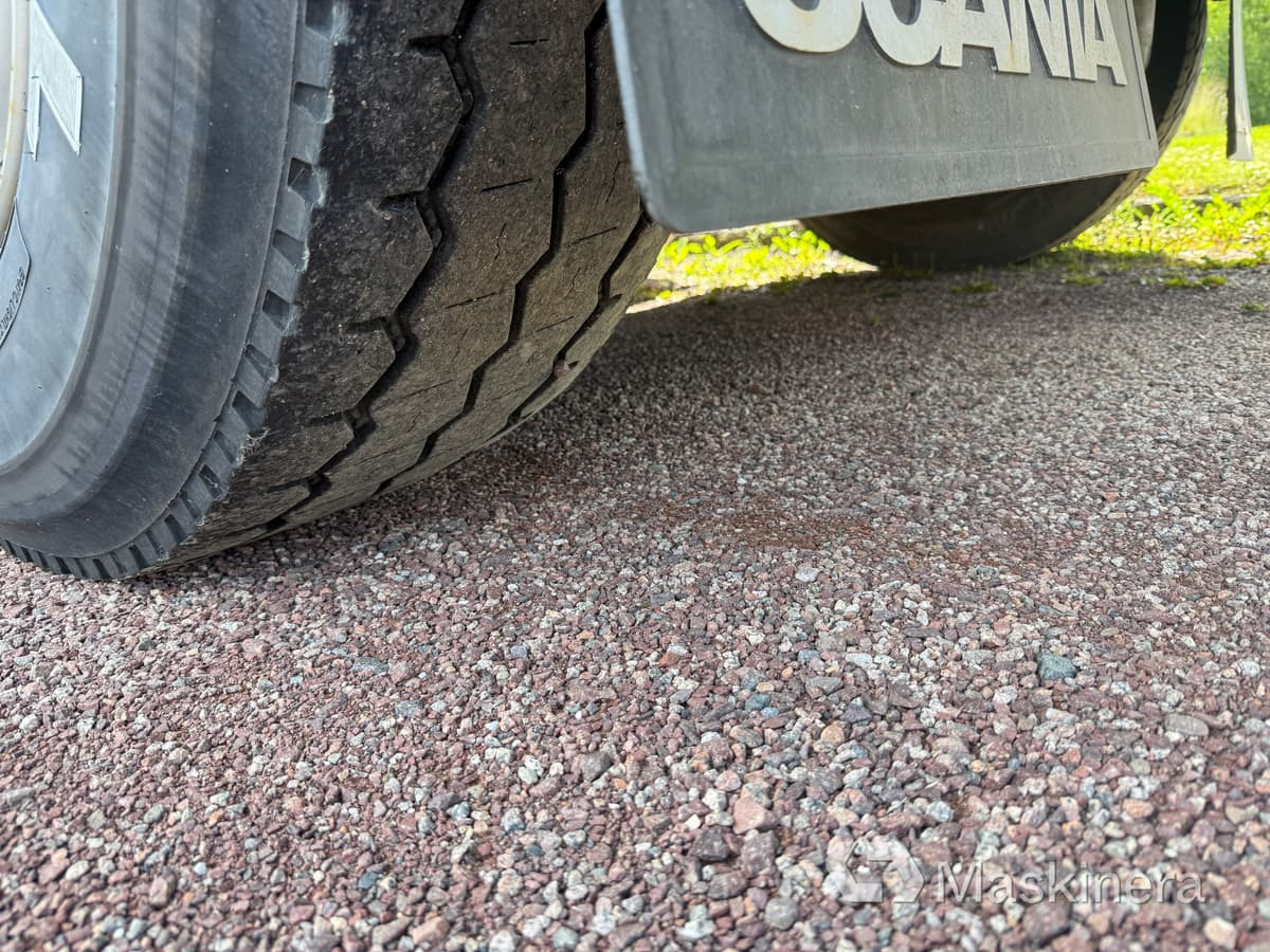 Camión caja abierta, Camión grúa Kranbil Scania 114G: foto 35