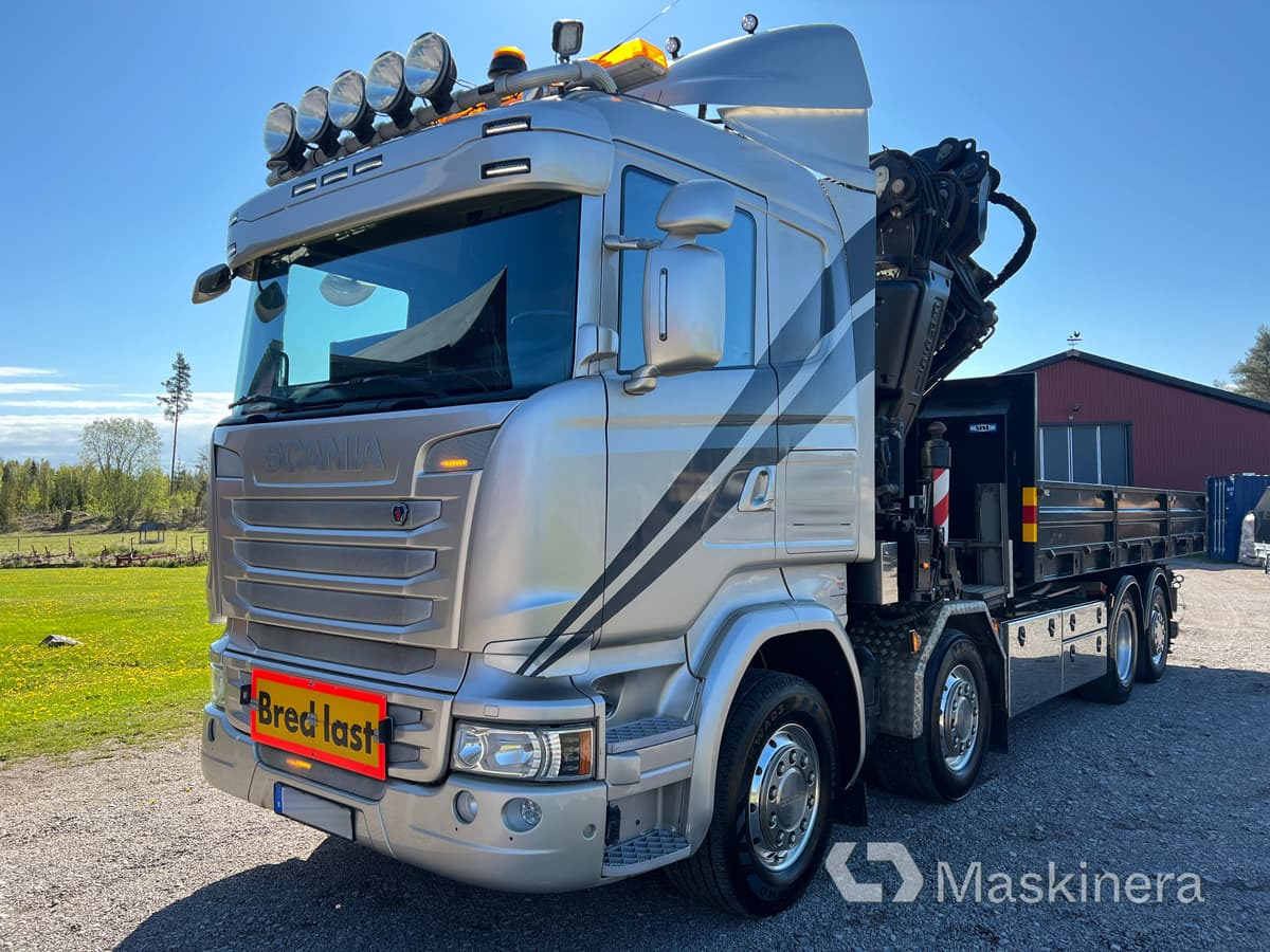 Kranväxlare Scania R450 Fassi F660RA.2.26 med jibb - Multibasculante camión, Camión grúa: foto 1 Kranväxlare Scania R450 Fassi F660RA.2.26 med jibb - Multibasculante camión, Camión grúa: foto 1
