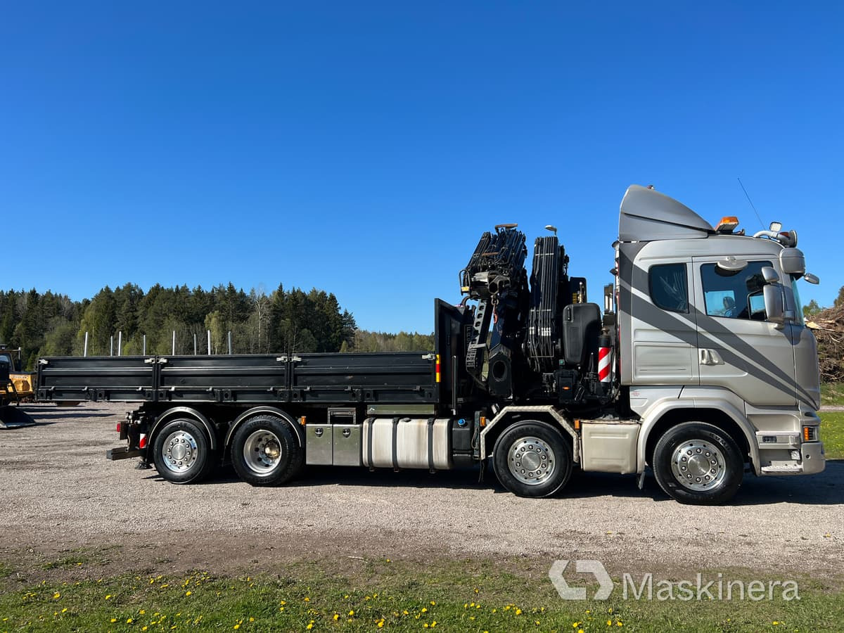 Kranväxlare Scania R450 Fassi F660RA.2.26 med jibb - Multibasculante camión, Camión grúa: foto 4 Kranväxlare Scania R450 Fassi F660RA.2.26 med jibb - Multibasculante camión, Camión grúa: foto 4