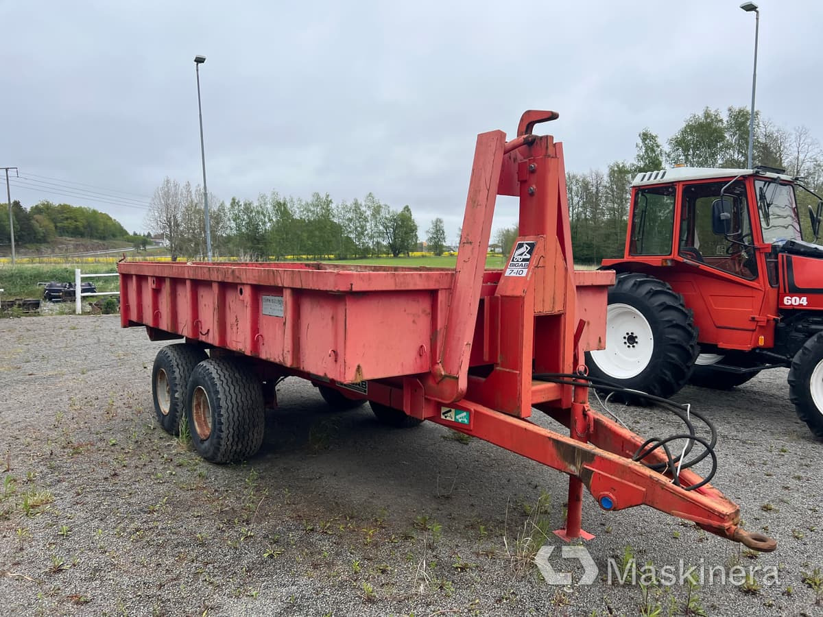 Lastväxlarvagn Bigab 7-10 med flak - Otros: foto 3 Lastväxlarvagn Bigab 7-10 med flak - Otros: foto 3