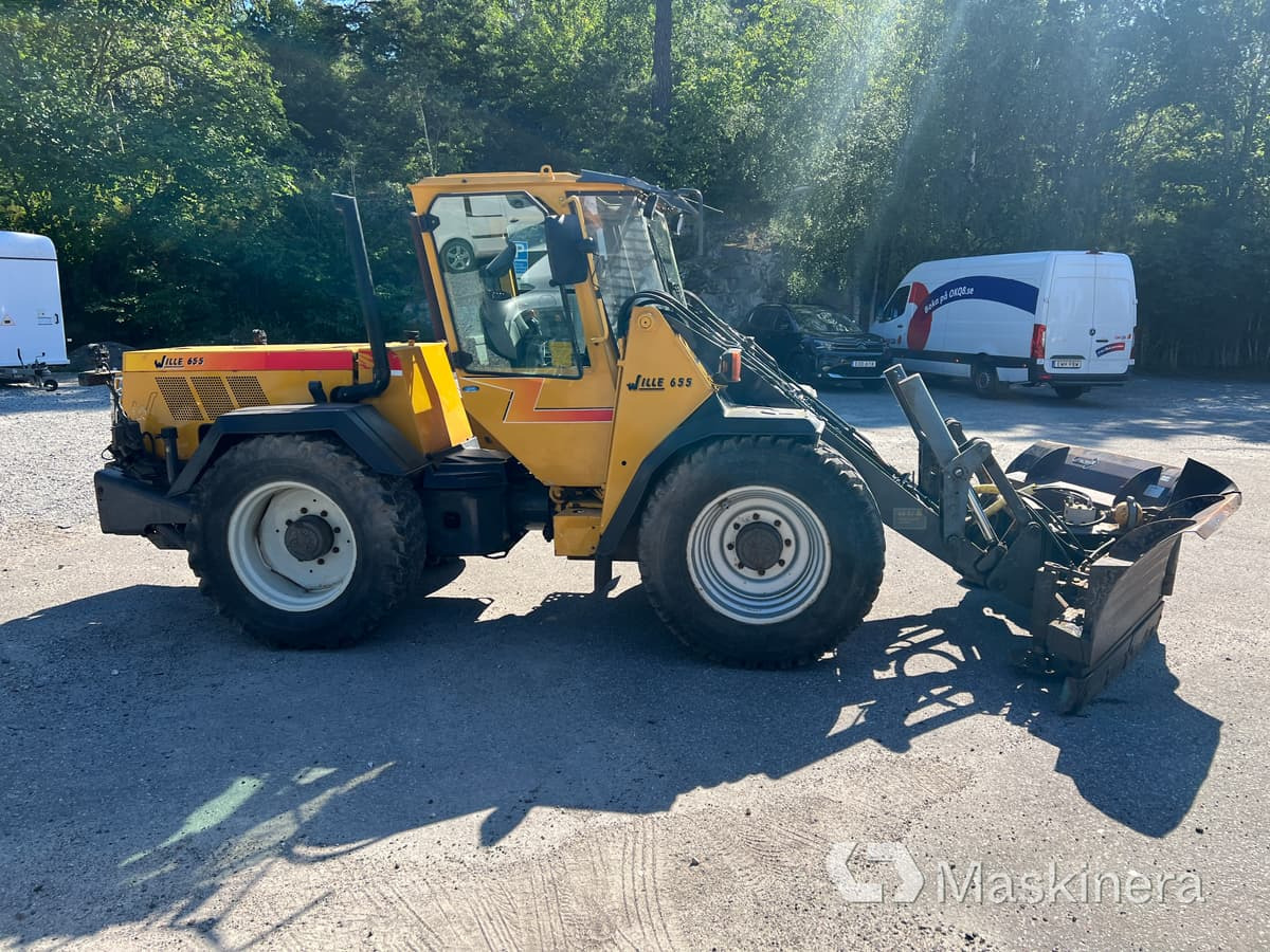 Redskapsbärare Wille 655 med vikplog - Cargadora de ruedas: foto 4 Redskapsbärare Wille 655 med vikplog - Cargadora de ruedas: foto 4
