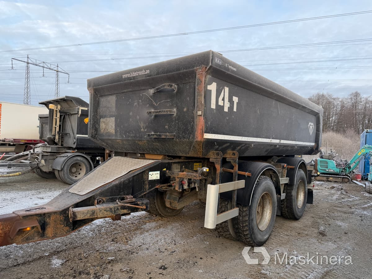 Släp B.K:S 12-20 med tipp - Volquete remolque: foto 2 Släp B.K:S 12-20 med tipp - Volquete remolque: foto 2