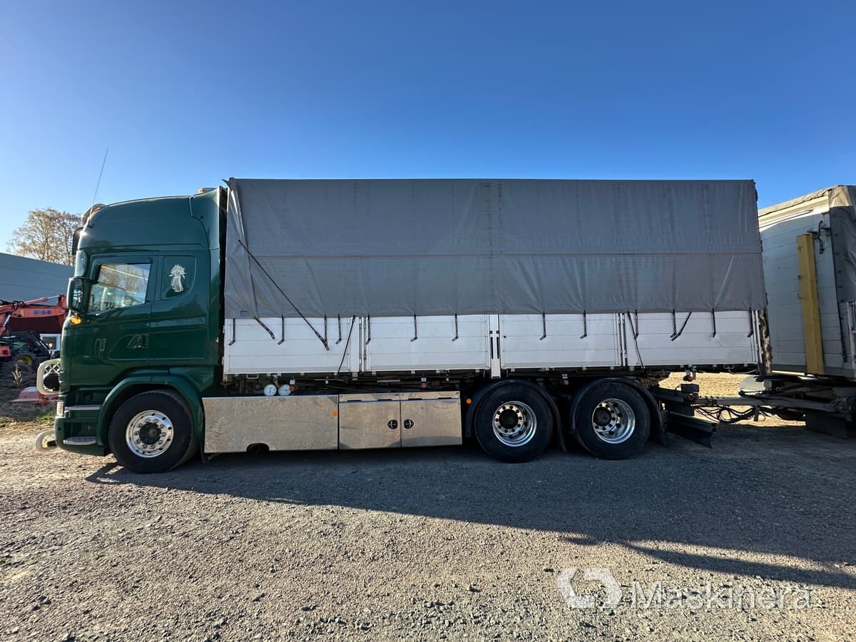 Spanmålsbil Scania R580 med Ory byggnation - Camión caja cerrada: foto 3 Spanmålsbil Scania R580 med Ory byggnation - Camión caja cerrada: foto 3