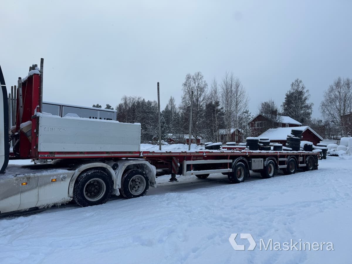 Trailer Kel-Berg S600H - Semirremolque plataforma/ Caja abierta: foto 1 Trailer Kel-Berg S600H - Semirremolque plataforma/ Caja abierta: foto 1
