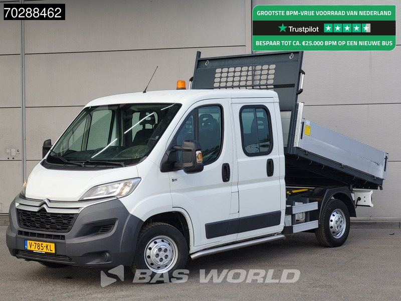 Citroën Jumper 130PK Kipper Dubbel Cabine Trekhaak Euro6 Tipper Benne Kieper 2m3 Trekhaak - Volquete furgoneta: foto 1 Citroën Jumper 130PK Kipper Dubbel Cabine Trekhaak Euro6 Tipper Benne Kieper 2m3 Trekhaak - Volquete furgoneta: foto 1