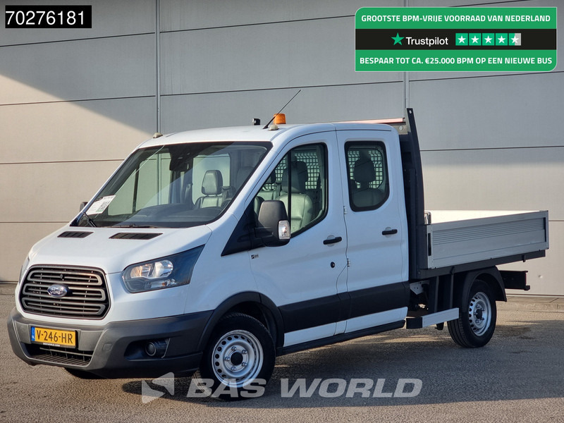 Ford Transit 105pk Open Laadbak Dubbel Cabine Euro6 Trekhaak Navi Airco Pritsche Pickup Open Box Airco Dubbel cabine Trekhaak - Caja abierta furgoneta: foto 1 Ford Transit 105pk Open Laadbak Dubbel Cabine Euro6 Trekhaak Navi Airco Pritsche Pickup Open Box Airco Dubbel cabine Trekhaak - Caja abierta furgoneta: foto 1
