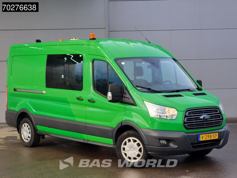 Ford Transit 130pk Dubbel Cabine L3H2 Trekhaak Navi Airco Cruise Camera Parkeersensoren Werkplaatsinrichting Euro6 DC Doka Mixto 7m3 Airco Du - Furgón: foto 5 Ford Transit 130pk Dubbel Cabine L3H2 Trekhaak Navi Airco Cruise Camera Parkeersensoren Werkplaatsinrichting Euro6 DC Doka Mixto 7m3 Airco Du - Furgón: foto 5