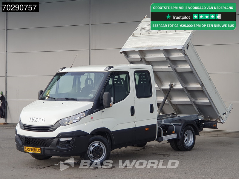 Iveco Daily 35C12 Kipper Dubbel Cabine Dubbellucht 3,5t Trekhaak Airco Cruise Camera Euro6 Tipper Benne Kieper 2m3 Airco Trekhaak Cruise con - Volquete furgoneta: foto 1 Iveco Daily 35C12 Kipper Dubbel Cabine Dubbellucht 3,5t Trekhaak Airco Cruise Camera Euro6 Tipper Benne Kieper 2m3 Airco Trekhaak Cruise con - Volquete furgoneta: foto 1