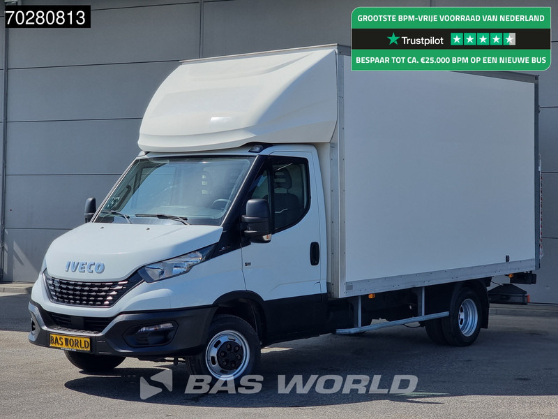 Iveco Daily 35C14 Laadklep Dubbellucht Bakwagen Airco Cruise Euro6 Koffer Meubelbak 22m3 Airco Cruise control - Furgoneta: foto 1 Iveco Daily 35C14 Laadklep Dubbellucht Bakwagen Airco Cruise Euro6 Koffer Meubelbak 22m3 Airco Cruise control - Furgoneta: foto 1