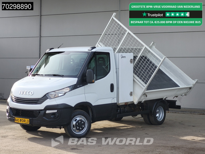 Iveco Daily 35C15 3.0L Kipper met Kist Dubbellucht 3,5t Trekhaak 150PK Airco Euro6 Tipper Benne Kieper Airco Trekhaak Cruise control - Volquete furgoneta: foto 1 Iveco Daily 35C15 3.0L Kipper met Kist Dubbellucht 3,5t Trekhaak 150PK Airco Euro6 Tipper Benne Kieper Airco Trekhaak Cruise control - Volquete furgoneta: foto 1