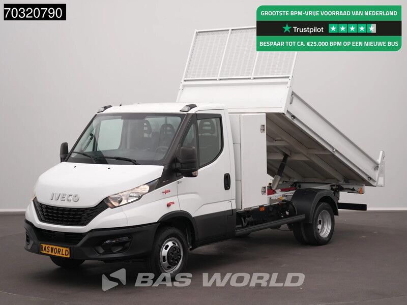 Iveco Daily 35C16 3.0L Kipper met Kist Dubbellucht 3,5t Trekhaak Navi Airco Cruise Camera Euro6 Tipper Benne Kieper Airco Trekhaak Cruise co - Volquete furgoneta: foto 1 Iveco Daily 35C16 3.0L Kipper met Kist Dubbellucht 3,5t Trekhaak Navi Airco Cruise Camera Euro6 Tipper Benne Kieper Airco Trekhaak Cruise co - Volquete furgoneta: foto 1