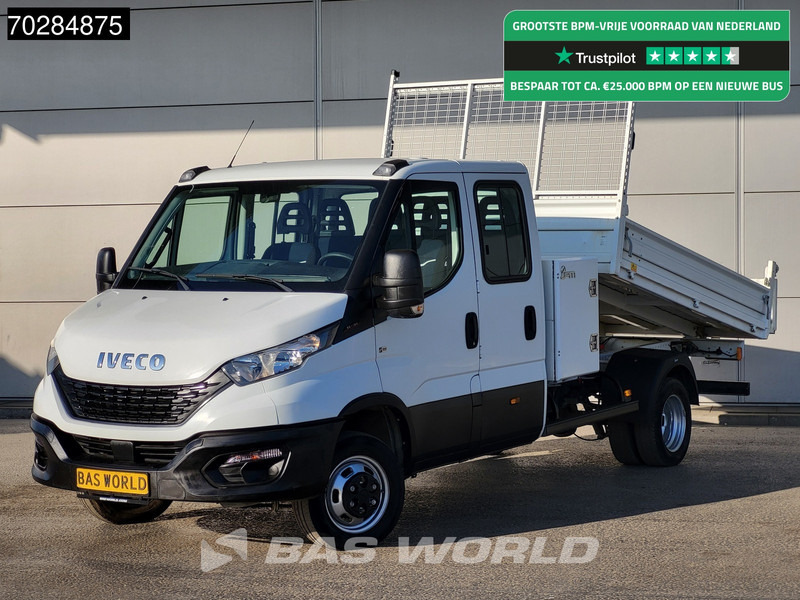 Caja abierta furgoneta Iveco Daily 35C16 3.0L Open Laadbak Dubbel Cabine met Kist 3,5t trekhaak Dubbellucht Airco Cruise Pritsche Pickup Open Box 2m3 Airco Trekhaa: foto 1