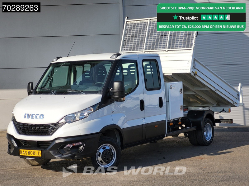 Iveco Daily 35C16 3.0L Open Laadbak met Kist Dubbel Cabine Dubbellucht 3,5t Trekhaak Navi Airco Cruise Camera Euro6 Pritsche Pickup Open Box - Caja abierta furgoneta: foto 1 Iveco Daily 35C16 3.0L Open Laadbak met Kist Dubbel Cabine Dubbellucht 3,5t Trekhaak Navi Airco Cruise Camera Euro6 Pritsche Pickup Open Box - Caja abierta furgoneta: foto 1