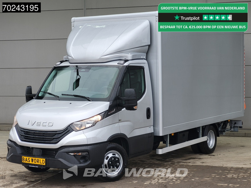 Iveco Daily 35C18 2025 MODEL Automaat 1000kg Laadklep ACC Navi Airco Zijdeur Bakwagen Meubelbak Koffer 21m3 Airco - Furgoneta: foto 1 Iveco Daily 35C18 2025 MODEL Automaat 1000kg Laadklep ACC Navi Airco Zijdeur Bakwagen Meubelbak Koffer 21m3 Airco - Furgoneta: foto 1