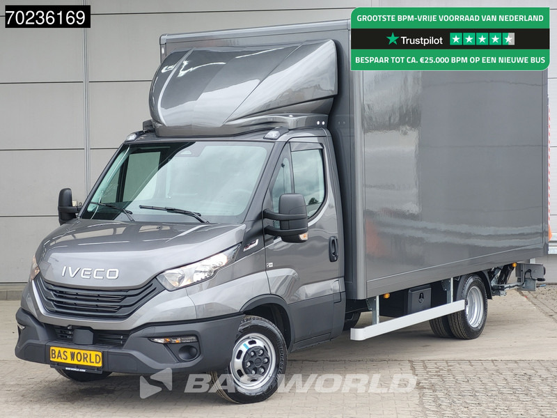 Iveco Daily 35C18 2025 MODEL Automaat 1000kg Laadklep ACC Navi Airco Zijdeur Bakwagen Meubelbak Koffer 21m3 Airco - Furgoneta: foto 1 Iveco Daily 35C18 2025 MODEL Automaat 1000kg Laadklep ACC Navi Airco Zijdeur Bakwagen Meubelbak Koffer 21m3 Airco - Furgoneta: foto 1