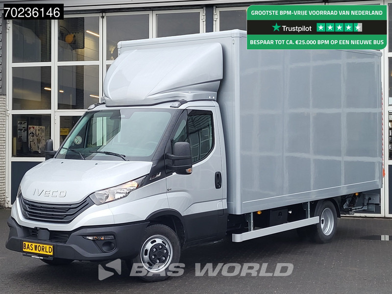 Iveco Daily 35C18 2025 MODEL Automaat 1000kg Laadklep ACC Navi Airco Zijdeur Bakwagen Meubelbak Koffer 22m3 Airco - Furgoneta: foto 1 Iveco Daily 35C18 2025 MODEL Automaat 1000kg Laadklep ACC Navi Airco Zijdeur Bakwagen Meubelbak Koffer 22m3 Airco - Furgoneta: foto 1