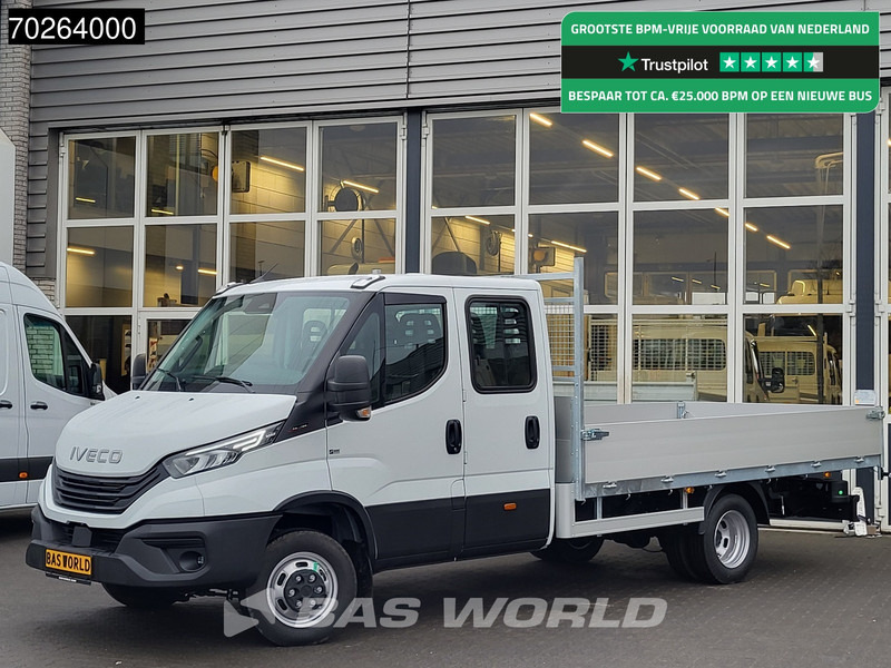 Iveco Daily 35C18 3.0 180PK Nwe model 2025 NL Open laadbak Dubbel Cabine Navi Camera Cruise LED 3,5T Trekvermogen Pritsche Pickup 3m3 Airco - Caja abierta furgoneta: foto 1 Iveco Daily 35C18 3.0 180PK Nwe model 2025 NL Open laadbak Dubbel Cabine Navi Camera Cruise LED 3,5T Trekvermogen Pritsche Pickup 3m3 Airco - Caja abierta furgoneta: foto 1