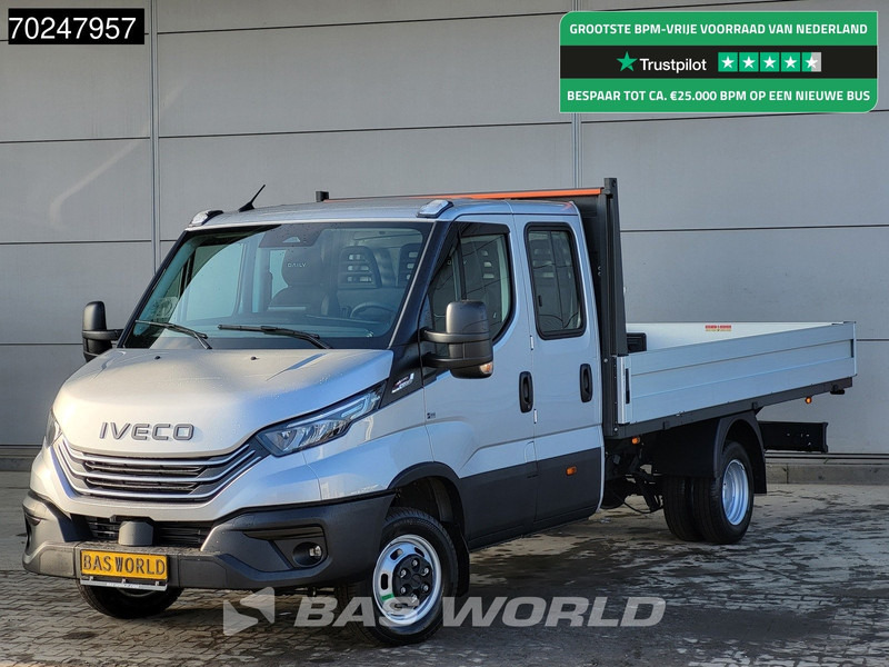Iveco Daily 35C18 3.0L Automaat 180PK Dubbel Cabine Open Laadbak 2025-Model Dubbellucht 3,5t Trekvermogen ACC LED Navi Euro6 Pritsche Pickup - Caja abierta furgoneta: foto 1 Iveco Daily 35C18 3.0L Automaat 180PK Dubbel Cabine Open Laadbak 2025-Model Dubbellucht 3,5t Trekvermogen ACC LED Navi Euro6 Pritsche Pickup - Caja abierta furgoneta: foto 1