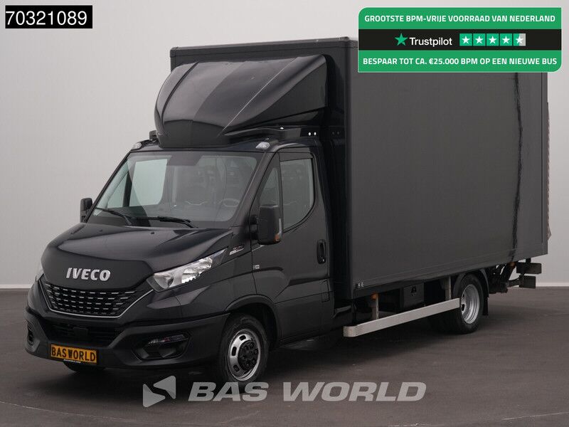 Iveco Daily 35C18 3.0L XL 1000KG Laadklep Automaat 3,5t Trekhaak Zijdeur Dubbellucht 180PK Bakwagen Navi Airco Cruise D'Hollandia Euro6 Meub - Furgoneta: foto 1 Iveco Daily 35C18 3.0L XL 1000KG Laadklep Automaat 3,5t Trekhaak Zijdeur Dubbellucht 180PK Bakwagen Navi Airco Cruise D'Hollandia Euro6 Meub - Furgoneta: foto 1