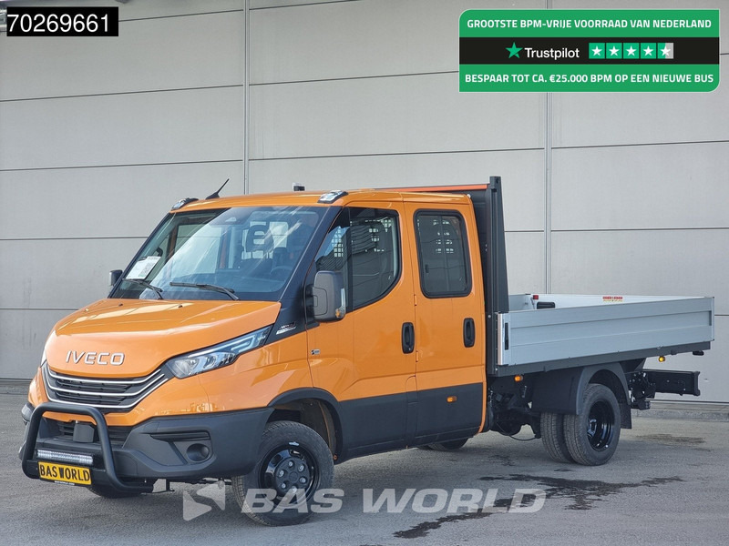 Iveco Daily 35C21 3.0 210PK Black Edition 2025model Dubbel Cabine Open laadbak 3.5t Trekhaak CarPlay ACC LED Pritsche Pickup Airco Dubbel ca - Caja abierta furgoneta: foto 1 Iveco Daily 35C21 3.0 210PK Black Edition 2025model Dubbel Cabine Open laadbak 3.5t Trekhaak CarPlay ACC LED Pritsche Pickup Airco Dubbel ca - Caja abierta furgoneta: foto 1