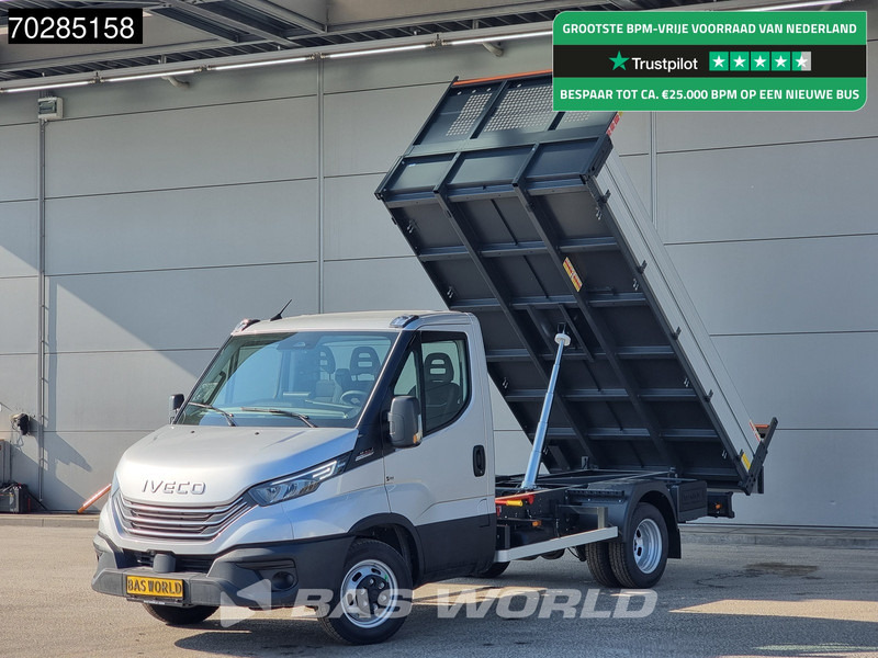 Iveco Daily 35C21 3.0L 210PK Automaat Open Laadbak 2025 ACC Airco CarPlay Pritsche Pickup Open Box Airco - Caja abierta furgoneta: foto 1 Iveco Daily 35C21 3.0L 210PK Automaat Open Laadbak 2025 ACC Airco CarPlay Pritsche Pickup Open Box Airco - Caja abierta furgoneta: foto 1