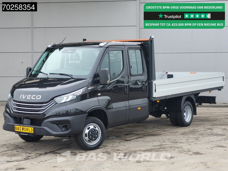 Iveco Daily 35C21 3.0L Automaat 210PK 2025-Model Open laadbak Dubbel Cabine Dubbellucht CarPlay ACC LED 3,5T Trekvermogen Euro6 Pritsche Pic - Caja abierta furgoneta: foto 1 Iveco Daily 35C21 3.0L Automaat 210PK 2025-Model Open laadbak Dubbel Cabine Dubbellucht CarPlay ACC LED 3,5T Trekvermogen Euro6 Pritsche Pic - Caja abierta furgoneta: foto 1