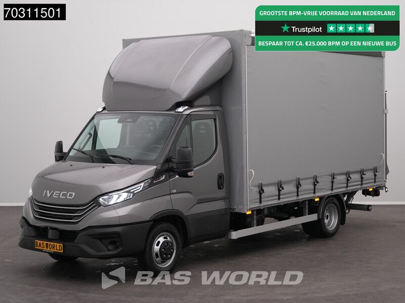 Iveco Daily 35C21 3.0L Laadklep 3,5t Trekhaak Automaat Dubbellucht Schuifzeilen Bakwagen LED ACC Parkeersensoren Euro6 Zeilen Zeilenwagen Ko - Furgoneta con caja de lona: foto 1 Iveco Daily 35C21 3.0L Laadklep 3,5t Trekhaak Automaat Dubbellucht Schuifzeilen Bakwagen LED ACC Parkeersensoren Euro6 Zeilen Zeilenwagen Ko - Furgoneta con caja de lona: foto 1