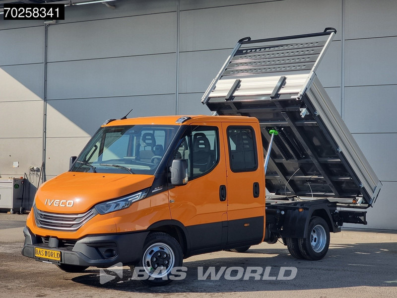 Iveco Daily 35C21 3-Zijdige Kipper Dubbel Cabine 210PK 3.0L Dubbellucht 3,5t Trekhaak ACC Airco LED Camera CarPlay Euro6 Tipper Benne Kieper - Volquete furgoneta: foto 5 Iveco Daily 35C21 3-Zijdige Kipper Dubbel Cabine 210PK 3.0L Dubbellucht 3,5t Trekhaak ACC Airco LED Camera CarPlay Euro6 Tipper Benne Kieper - Volquete furgoneta: foto 5