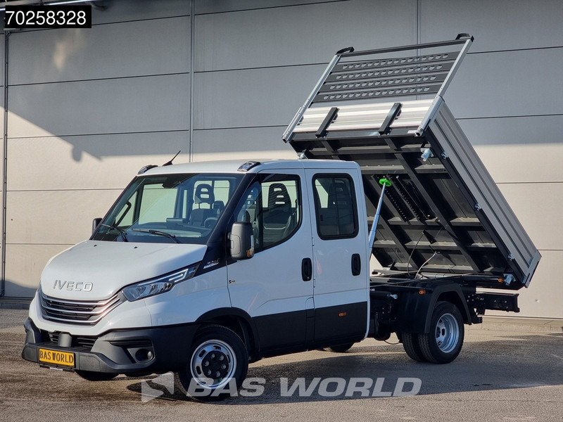 Iveco Daily 35C21 3-Zijdige Kipper Dubbel Cabine 210PK 3.0L Dubbellucht 3,5t Trekhaak ACC Airco LED Camera CarPlay Euro6 Tipper Benne Kieper - Volquete furgoneta: foto 5 Iveco Daily 35C21 3-Zijdige Kipper Dubbel Cabine 210PK 3.0L Dubbellucht 3,5t Trekhaak ACC Airco LED Camera CarPlay Euro6 Tipper Benne Kieper - Volquete furgoneta: foto 5