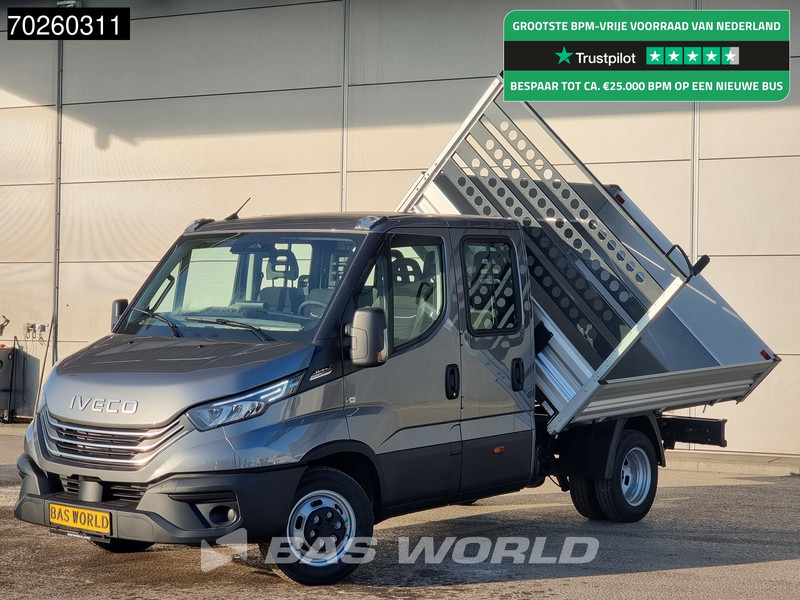 Iveco Daily 35C21 3 zijdige Kipper Dubbel Cabine 210PK 3.0L Dubbellucht Airco Cruise LED Camera Tipper Benne Kieper 2m3 Airco - Volquete furgoneta: foto 1 Iveco Daily 35C21 3 zijdige Kipper Dubbel Cabine 210PK 3.0L Dubbellucht Airco Cruise LED Camera Tipper Benne Kieper 2m3 Airco - Volquete furgoneta: foto 1