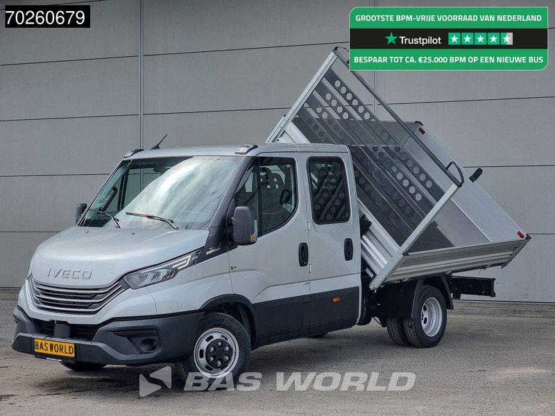Iveco Daily 35C21 3 zijdige Kipper Dubbel Cabine 210PK 3.0L Dubbellucht Airco Cruise LED Camera Tipper Benne Kieper 2m3 Airco - Volquete furgoneta: foto 1 Iveco Daily 35C21 3 zijdige Kipper Dubbel Cabine 210PK 3.0L Dubbellucht Airco Cruise LED Camera Tipper Benne Kieper 2m3 Airco - Volquete furgoneta: foto 1