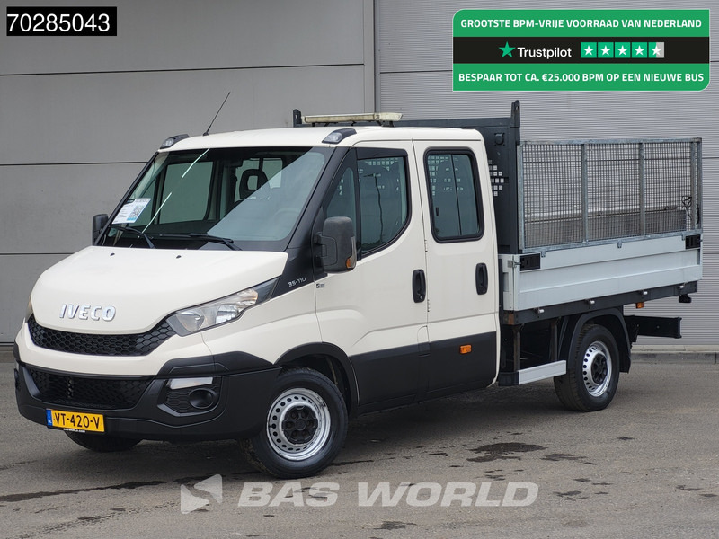 Iveco Daily 35S11 Open Laadbak met Kist Dubbel Cabine 3,5t Trekhaak Airco Pickup Pritsche Open Box Airco Trekhaak - Caja abierta furgoneta: foto 1 Iveco Daily 35S11 Open Laadbak met Kist Dubbel Cabine 3,5t Trekhaak Airco Pickup Pritsche Open Box Airco Trekhaak - Caja abierta furgoneta: foto 1