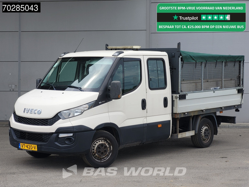Iveco Daily 35S11 Open Laadbak met Kist Dubbel Cabine 3,5t Trekhaak Airco Pickup Pritsche Open Box Airco Trekhaak - Caja abierta furgoneta: foto 1 Iveco Daily 35S11 Open Laadbak met Kist Dubbel Cabine 3,5t Trekhaak Airco Pickup Pritsche Open Box Airco Trekhaak - Caja abierta furgoneta: foto 1