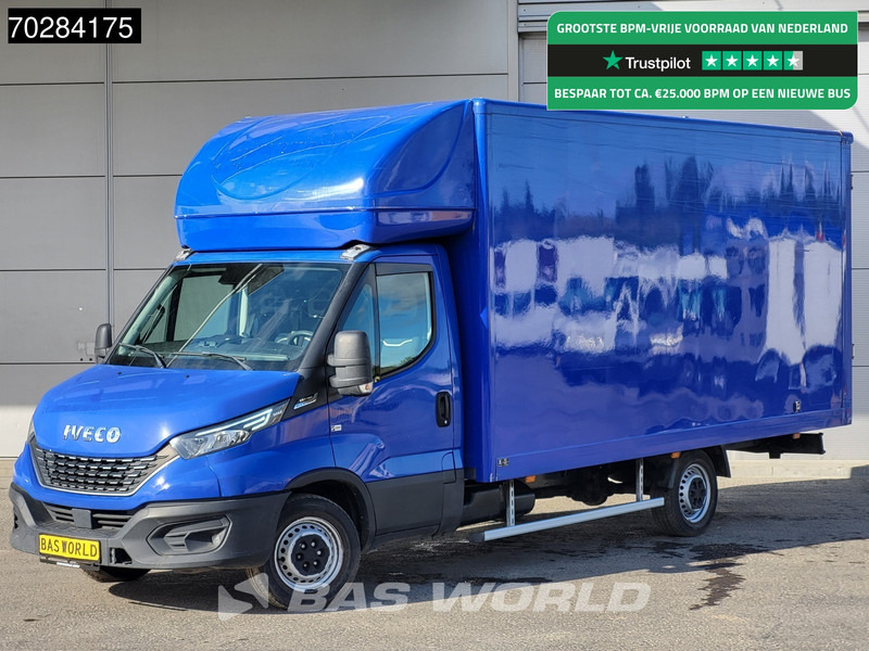 Iveco Daily 35S14 Automaat Bakwagen Achterdeuren 488cm lang! Airco Cruise Euro6 Meubelbak Koffer 23m3 Airco Cruise control - Furgoneta: foto 1 Iveco Daily 35S14 Automaat Bakwagen Achterdeuren 488cm lang! Airco Cruise Euro6 Meubelbak Koffer 23m3 Airco Cruise control - Furgoneta: foto 1