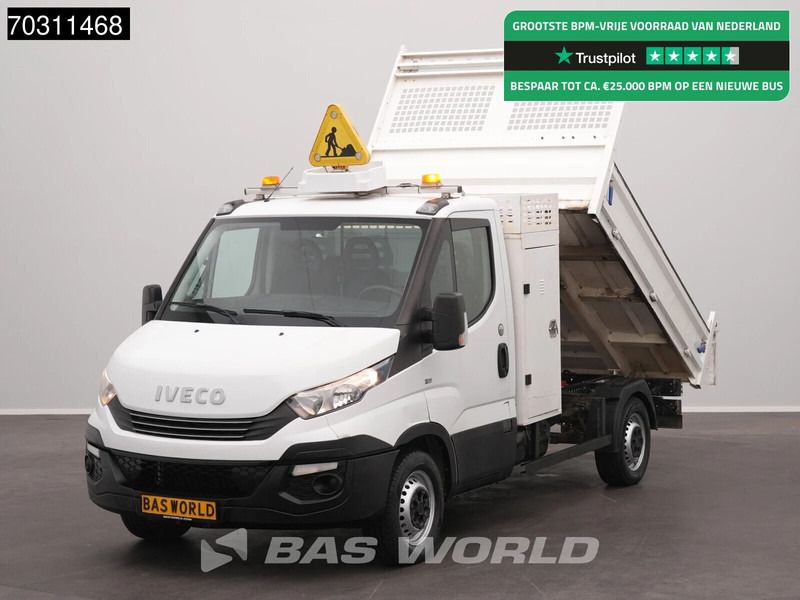 Iveco Daily 35S14 Automaat Kipper met Kist 3.5t trekhaak Airco Cruise Tipper Kieper Benne Airco Trekhaak Cruise control - Volquete furgoneta: foto 1 Iveco Daily 35S14 Automaat Kipper met Kist 3.5t trekhaak Airco Cruise Tipper Kieper Benne Airco Trekhaak Cruise control - Volquete furgoneta: foto 1