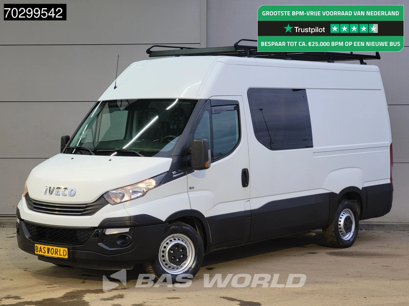 Iveco Daily 35S14 Dubbel Cabine Automaat L2H2 3,5t Trekhaak Airco Cruise Camera Imperiaal Euro6 L2 DC Doka Mixto Airco Trekhaak Cruise contr - Furgón: foto 1 Iveco Daily 35S14 Dubbel Cabine Automaat L2H2 3,5t Trekhaak Airco Cruise Camera Imperiaal Euro6 L2 DC Doka Mixto Airco Trekhaak Cruise contr - Furgón: foto 1