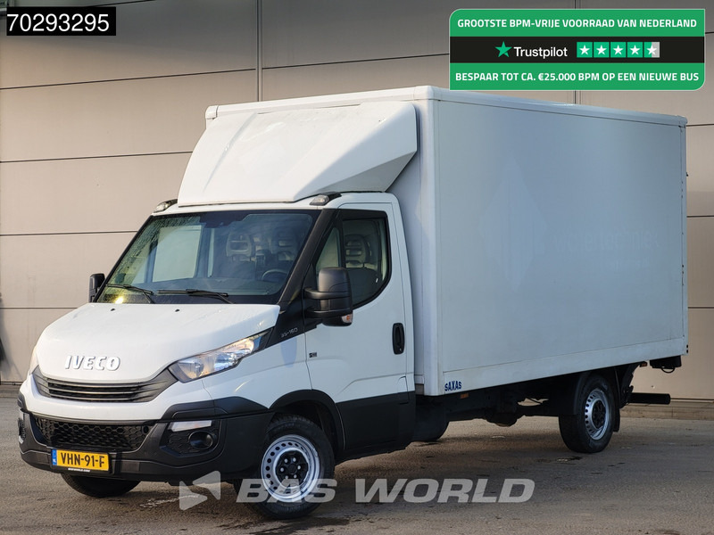 Iveco Daily 35S16 Laadklep 3,5t Trekhaak Bakwagen Airco Euro6 Meubelbak Koffer 19m3 Airco Trekhaak - Furgoneta: foto 1 Iveco Daily 35S16 Laadklep 3,5t Trekhaak Bakwagen Airco Euro6 Meubelbak Koffer 19m3 Airco Trekhaak - Furgoneta: foto 1