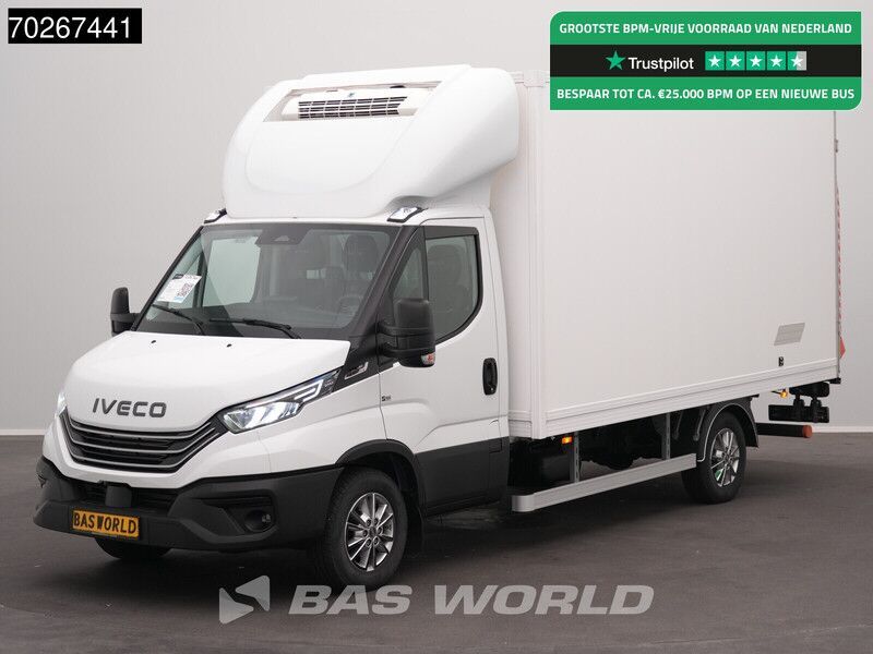 Iveco Daily 35S18 BPM VRIJ! 3.0L Laadklep Koelwagen Vriezer Thermoking V-200 MAX -18 230v stekker LED Navi Airco ACC Koel Koeler Kühler Kühl - Frigorífico furgoneta: foto 1 Iveco Daily 35S18 BPM VRIJ! 3.0L Laadklep Koelwagen Vriezer Thermoking V-200 MAX -18 230v stekker LED Navi Airco ACC Koel Koeler Kühler Kühl - Frigorífico furgoneta: foto 1