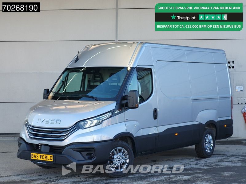 Iveco Daily 35S21 BPM VRIJ! 3.0L Automaat L2H2 210PK 2025-Model 3,5t Trekgewicht ACC LED Navi LM-Velgen Camera Euro6 L2 12m3 Airco Trekhaak - Furgón: foto 1 Iveco Daily 35S21 BPM VRIJ! 3.0L Automaat L2H2 210PK 2025-Model 3,5t Trekgewicht ACC LED Navi LM-Velgen Camera Euro6 L2 12m3 Airco Trekhaak - Furgón: foto 1
