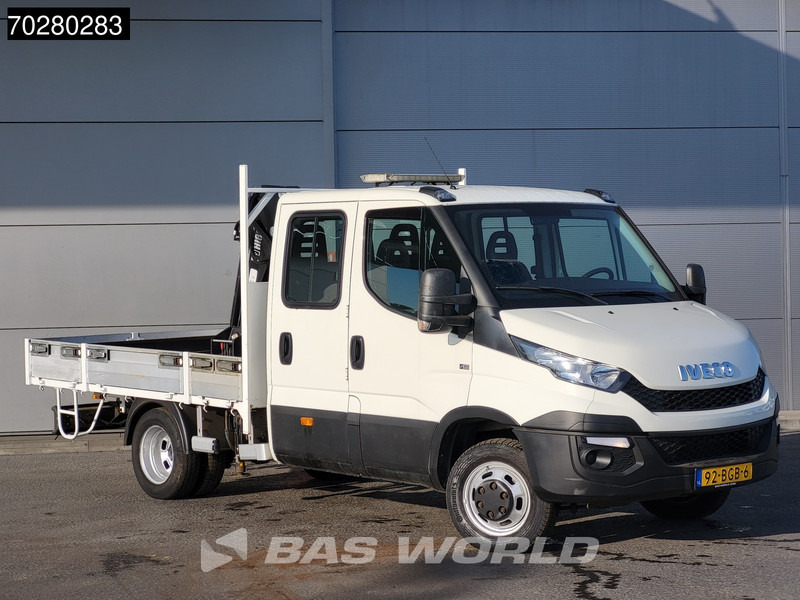 Iveco Daily 50C17 3,0L Automaat 170PK HIAB 017T-2 DC Open laadbak Dubbellucht Airco Euro6 Pickup Crane Kraanwagen Kranwagen Pritsche Airco D - Caja abierta furgoneta: foto 5 Iveco Daily 50C17 3,0L Automaat 170PK HIAB 017T-2 DC Open laadbak Dubbellucht Airco Euro6 Pickup Crane Kraanwagen Kranwagen Pritsche Airco D - Caja abierta furgoneta: foto 5