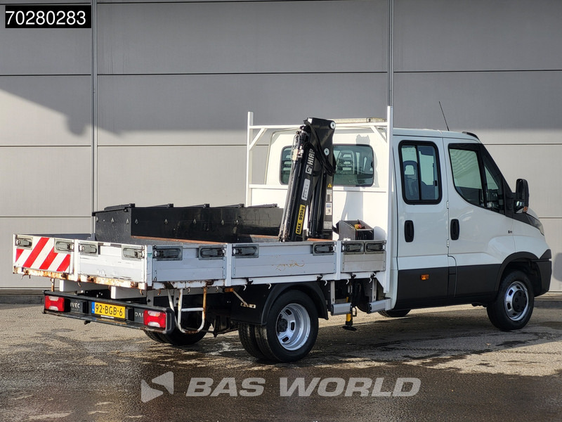 Iveco Daily 50C17 3,0L Automaat HIAB 017T-2 DC Open laadbak Dubbellucht Airco Euro6 Pickup Crane Kraanwagen Pritsche Airco Dubbel cabine - Caja abierta furgoneta: foto 5 Iveco Daily 50C17 3,0L Automaat HIAB 017T-2 DC Open laadbak Dubbellucht Airco Euro6 Pickup Crane Kraanwagen Pritsche Airco Dubbel cabine - Caja abierta furgoneta: foto 5