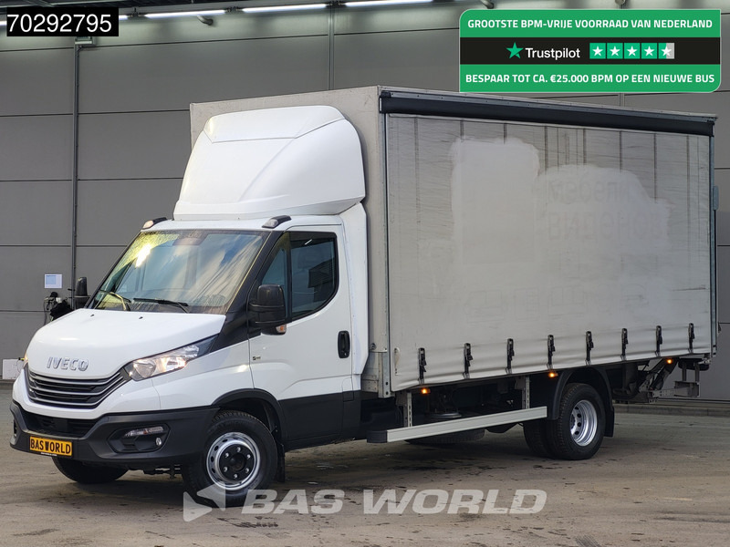 Iveco Daily 60C18 3.0L Automaat Laadklep 180PK Schuifzeilen Zeilen Airco Cruise D'Hollandia Euro6 Schuifzeil Koffer Gesloten laadbak Airco C - Furgoneta con caja de lona: foto 1 Iveco Daily 60C18 3.0L Automaat Laadklep 180PK Schuifzeilen Zeilen Airco Cruise D'Hollandia Euro6 Schuifzeil Koffer Gesloten laadbak Airco C - Furgoneta con caja de lona: foto 1