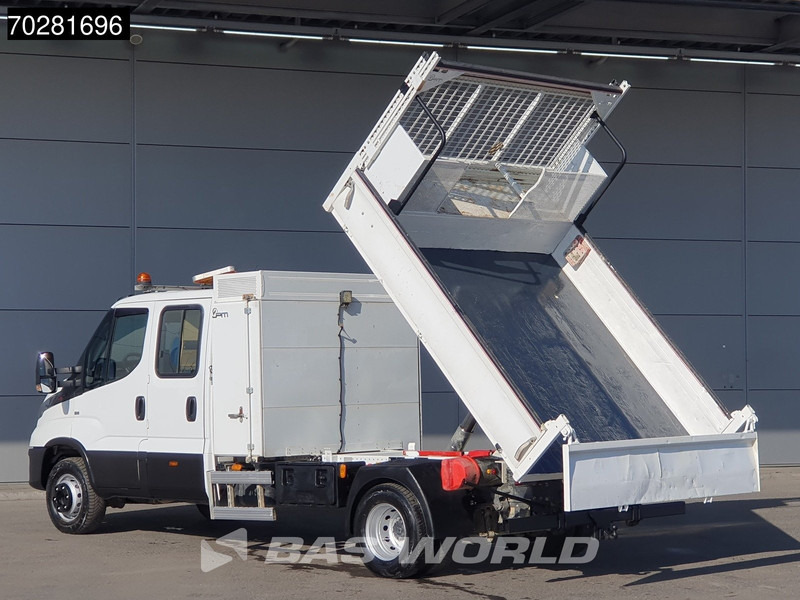 Iveco Daily 70C18 3.0L Kipper Dubbel Cabine Dubbellucht 3,5t Trekhaak Airco Cruise Camera Zwaailampen Euro6 Tipper Benne Kieper 2m3 Airco Tr - Volquete furgoneta: foto 2 Iveco Daily 70C18 3.0L Kipper Dubbel Cabine Dubbellucht 3,5t Trekhaak Airco Cruise Camera Zwaailampen Euro6 Tipper Benne Kieper 2m3 Airco Tr - Volquete furgoneta: foto 2