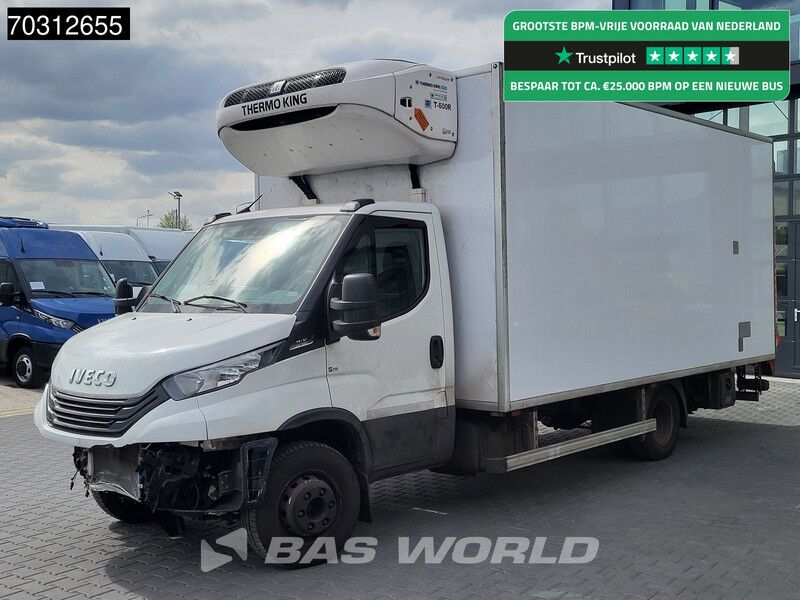 Iveco Daily 72C21 Schade/Damage! 3.0L Automaat Laadklep Koelwagen 210PK Dubbellucht Thermoking T-600R Airco Cruise Euro6 Koel Koeler Kühl Kü - Frigorífico furgoneta: foto 1 Iveco Daily 72C21 Schade/Damage! 3.0L Automaat Laadklep Koelwagen 210PK Dubbellucht Thermoking T-600R Airco Cruise Euro6 Koel Koeler Kühl Kü - Frigorífico furgoneta: foto 1