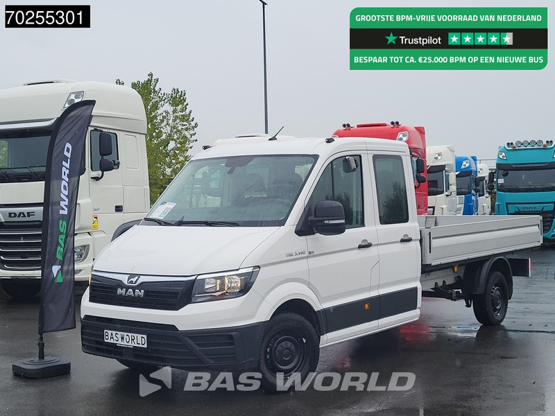 MAN TGE 3.140 Automatik Pritsche AHK Doppel Kabine Klima Tempomat Pickup Airco Trekhaak Cruise control - Caja abierta furgoneta: foto 1 MAN TGE 3.140 Automatik Pritsche AHK Doppel Kabine Klima Tempomat Pickup Airco Trekhaak Cruise control - Caja abierta furgoneta: foto 1